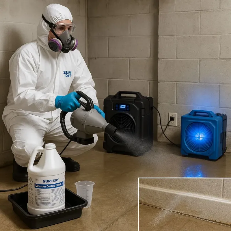 Sanitization and Odor Removal process in Ipswich, MA